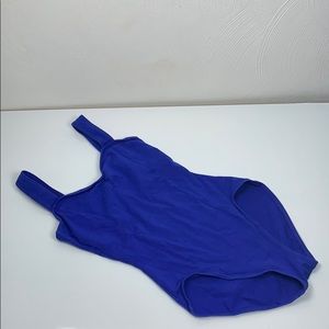 Royal Blue Capezio Tank Leotard in Size Medium